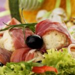 Rolinho de Presunto com Cream Cheese